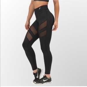 Do You Even Mesh Panel Leggings